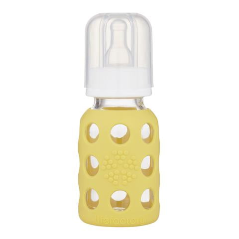 Lifefactory 4oz Glass Baby Bottle