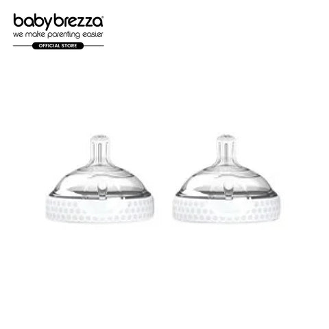 Stage 1 Replacement Baby Bottle Nipples with Anti-Colic Truflo Vent System (2 Packs)