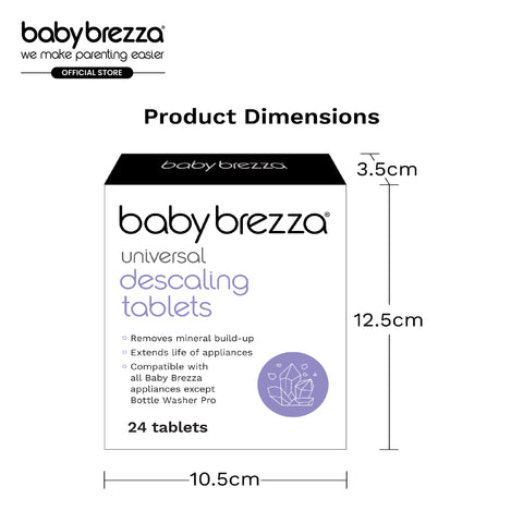 Baby Brezza Universal Descaling Tablets