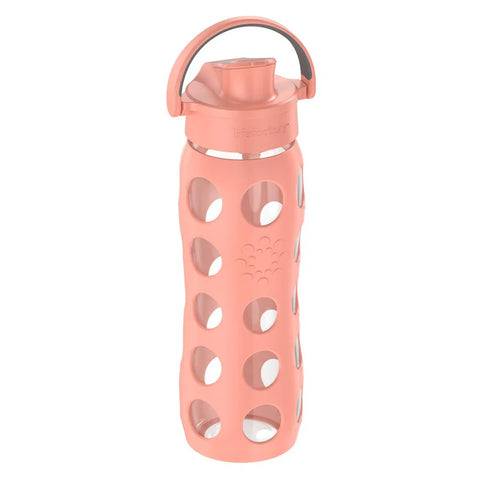 Glass Bottle with Active Flip Cap