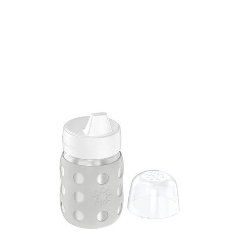 8oz Stainless Steel Baby Bottle Hard Sippy Spout