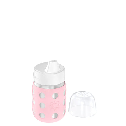 8oz Stainless Steel Baby Bottle Hard Sippy Spout
