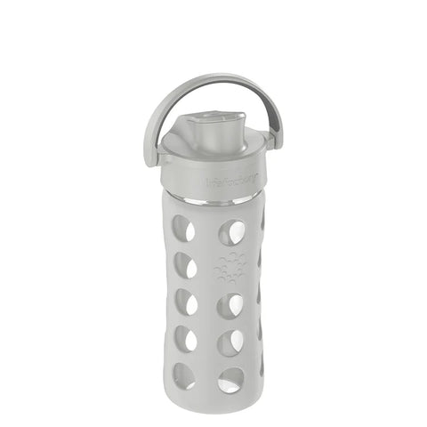 Glass Bottle with Active Flip Cap