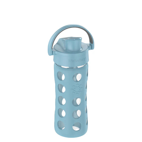 Glass Bottle with Active Flip Cap