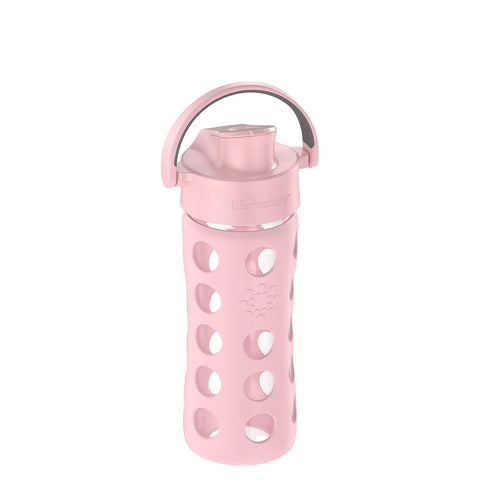 Glass Bottle with Active Flip Cap