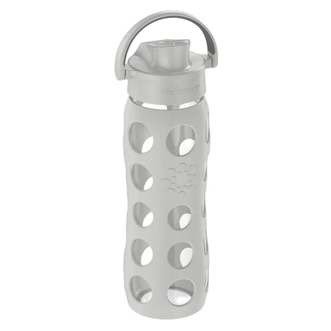 Glass Bottle with Active Flip Cap