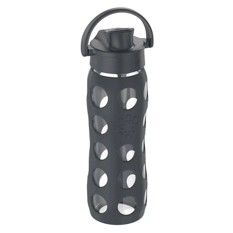 Glass Bottle with Active Flip Cap
