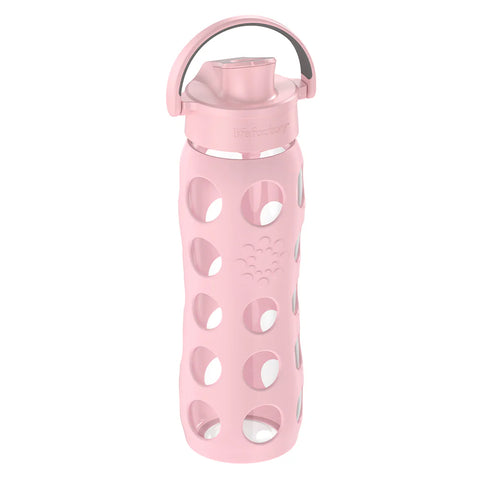 Glass Bottle with Active Flip Cap