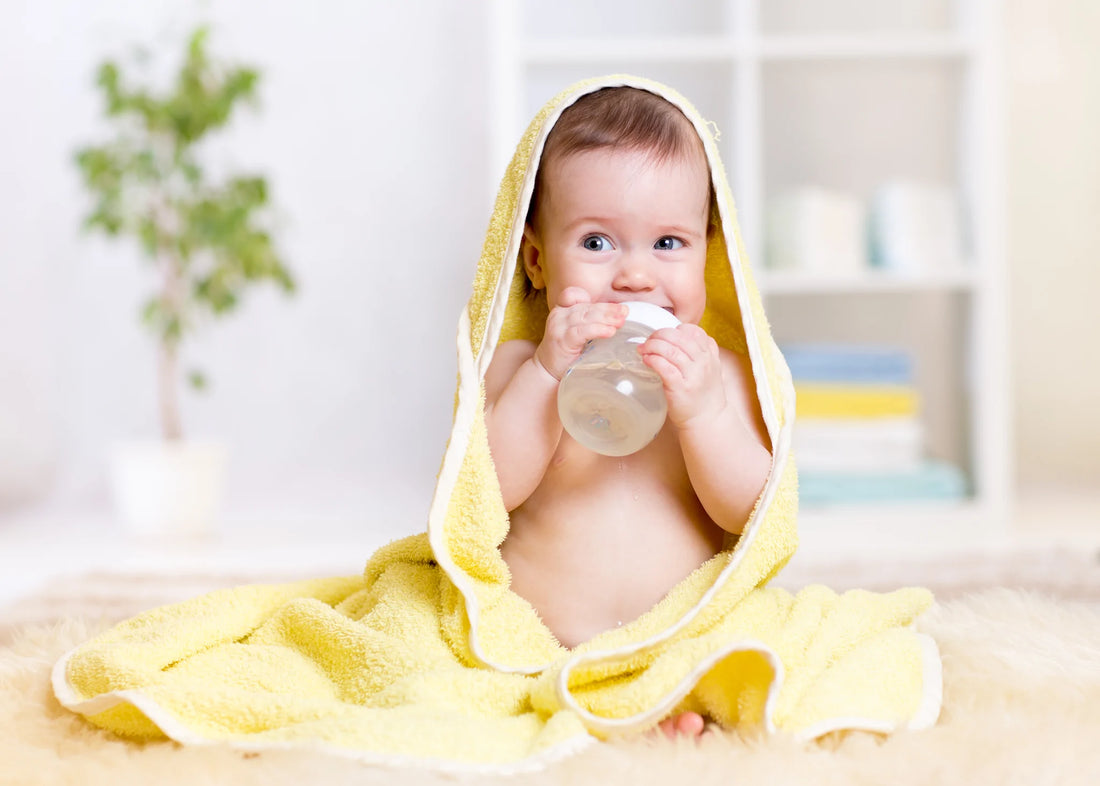 When can babies have water and how to transition them