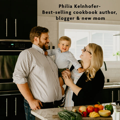 Baby recipe cookbook author philia kelnhofer profile