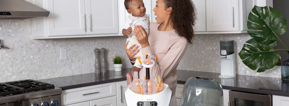 How to dry baby bottles after sterilizing: why you need an automatic sterilizer dryer