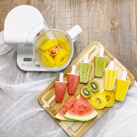 Yummy homemade popsicles