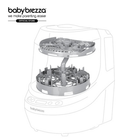 Baby Brezza Breast Pump Rack For Bottle Washer Pro