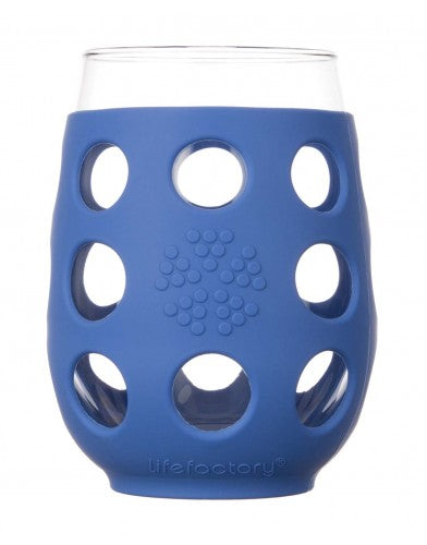 17oz Wine Glass with Silicone Sleeve-2 Pack
