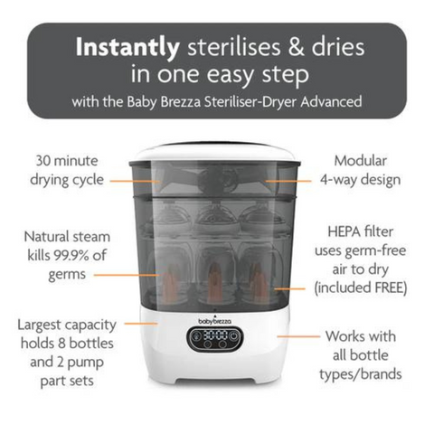 BUNDLE: Sterilizer Dryer Advanced AND Food Maker Deluxe