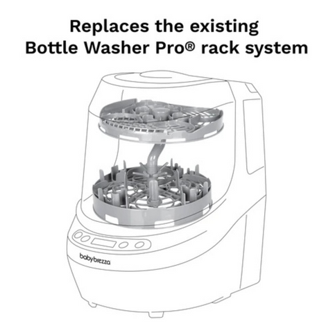 Baby Brezza Breast Pump Rack For Bottle Washer Pro