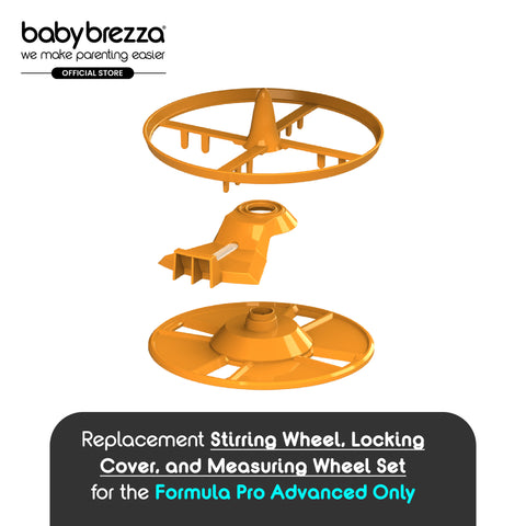 Replacement Stirring Wheel, Locking Cover and Measuring Wheel Set for Formula Pro Advanced