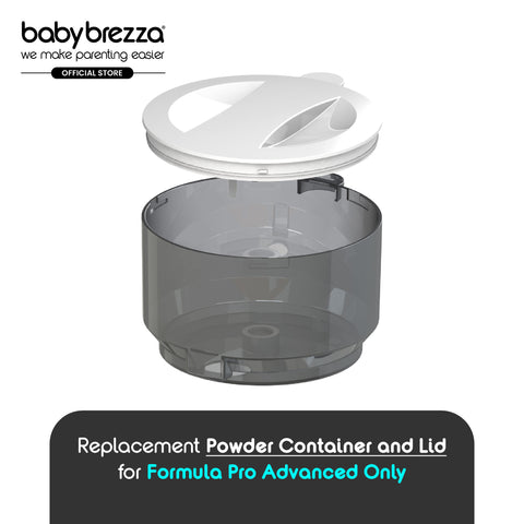 Replacement Powder Container and Lid for Formula Pro Advanced