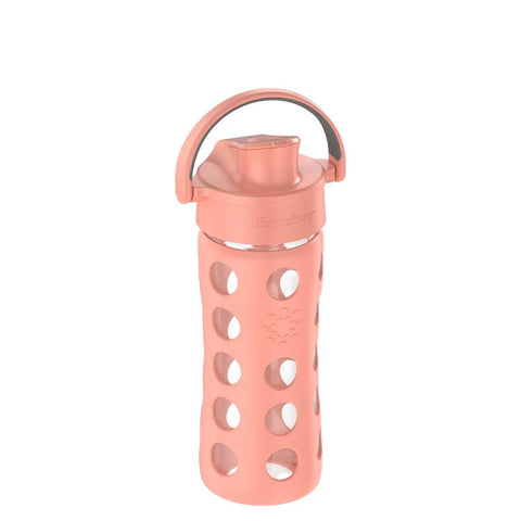 Glass Bottle with Active Flip Cap