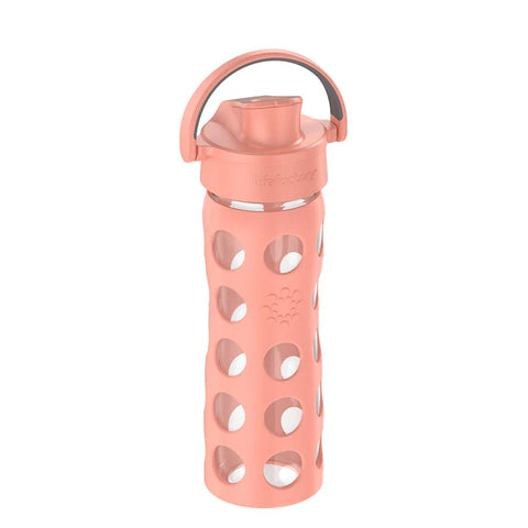 Glass Bottle with Active Flip Cap